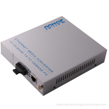 10/100m Single-Mode 60km Media Converter (APT-103S36MC)